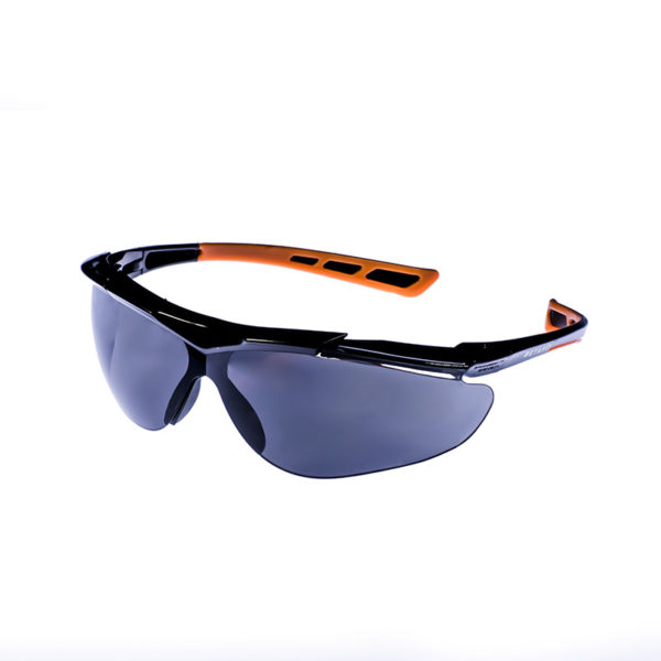 Lucerne Smoke-Grey Anti-Scratch Safety Eyewear | BETAFIT PPE Ltd