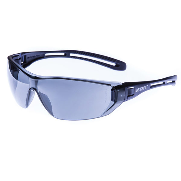 Torino, Smoke-Grey Anti-Scratch Safety Eyewear | BETAFIT PPE Ltd
